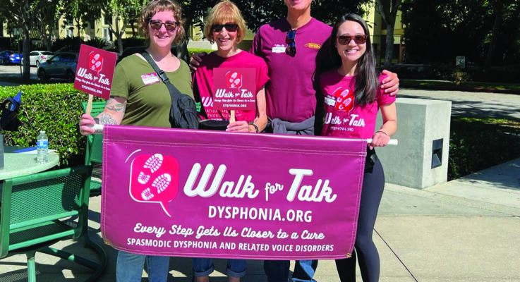 Walk for Talk: Event brings awareness of vocal cord disorder